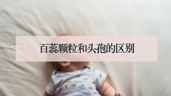 百蕊颗粒和头孢的区别