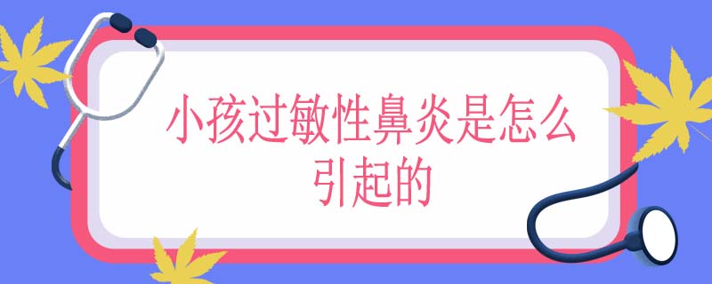 小孩过敏性鼻炎是怎么引起的